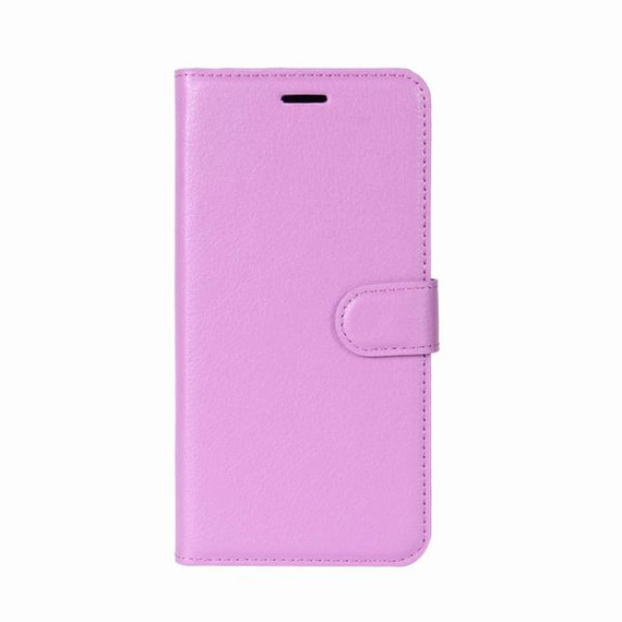 Moto E5/G6Play      Pu Wallet Case    [Purple]