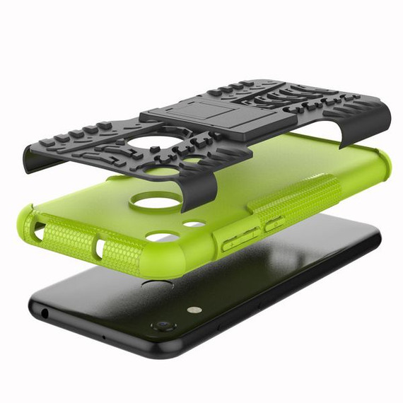 Huawei Y6 Pro 2019      Heavy Duty Case    Green