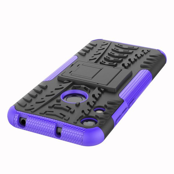 Huawei Y6 Pro 2019      Heavy Duty Case    Purple