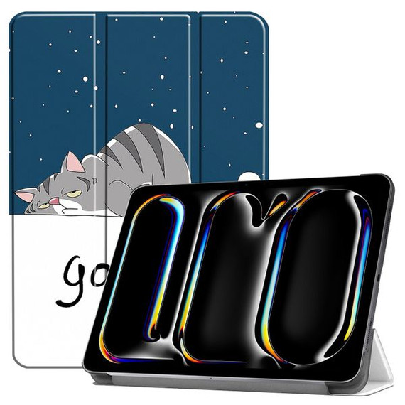 Apple iPad Pro 11" (M4, 2024)    Designer Tri-Fold Case    LazyCat