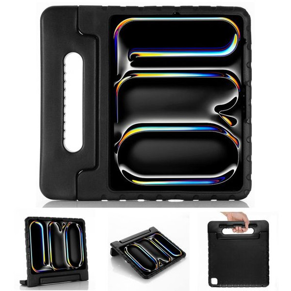 Apple iPad Air 13" (M2, 2024)    EVA Shockproof Case    Black