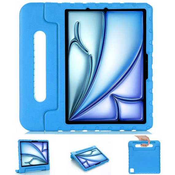 Apple iPad Air 11" (M2, 2024)    EVA Shockproof Case    Blue