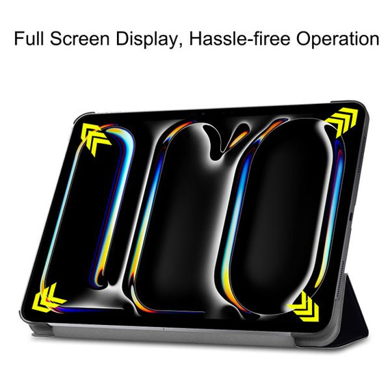 Apple iPad Pro 13" (M4, 2024)    Designer Tri-Fold Case    NoTouch