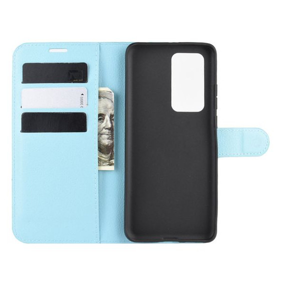 Huawei P40 Pro      Pu Wallet Case    [Lightblue]