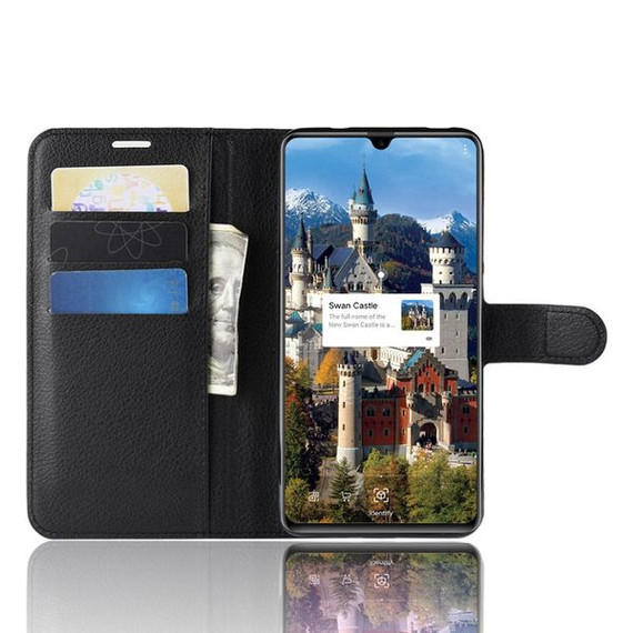 Huawei Mate 20X      Pu Wallet Case    [Black]