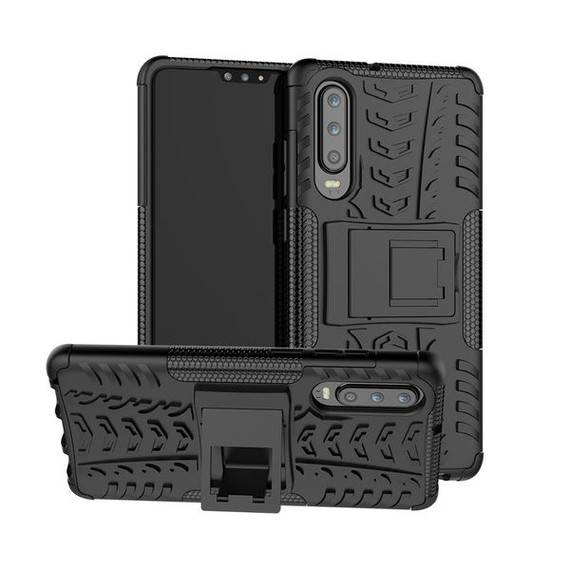 Huawei P30      Heavy Duty Case    Black