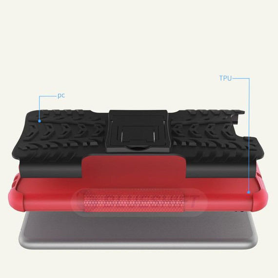 Huawei P10      Heavy Duty Case    Red