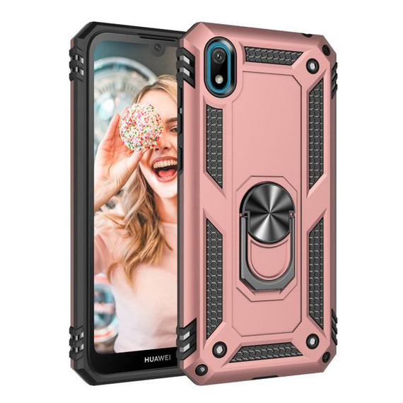 Huawei Y5 2019      Military Armour Case    RoseGold