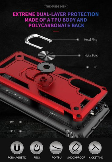 Huawei P30 Pro      Military Armour Case    Navy