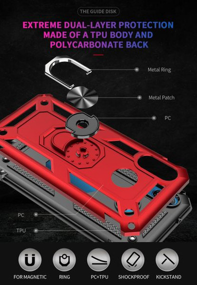 Huawei Nova 3e Military Armour Case Navy Huawei Nova 3e Military Armour Case Navy