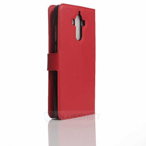 Huawei Mate 9      Pu Wallet Case    [Red]