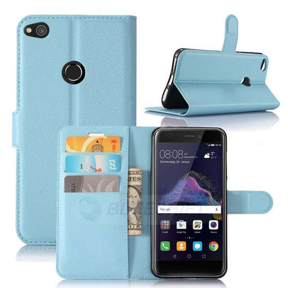 Huawei Nova Lite      Pu Wallet Case    [Lightblue]