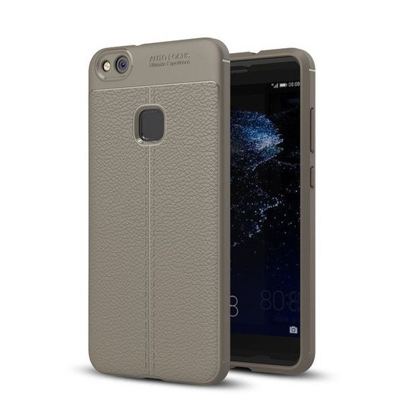 Huawei P10 Lite Leather Texture Case Grey Huawei P10 Lite Leather Texture Case Grey