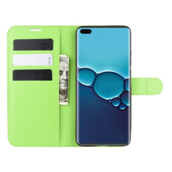 Huawei P40      Pu Wallet Case    [Green]