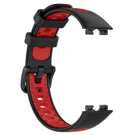 Huawei Band 9      Silicone Strap   Black/Red