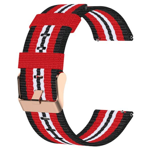 Huawei Watch GT 4 41mm      Nylon Strap   Black/Red