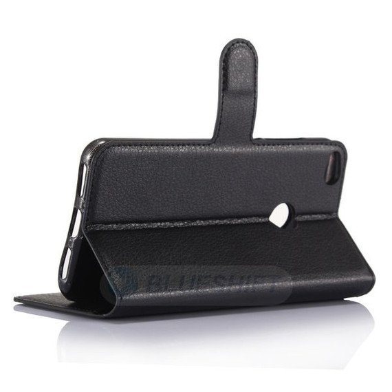 Huawei Nova Lite      Pu Wallet Case    [Black]