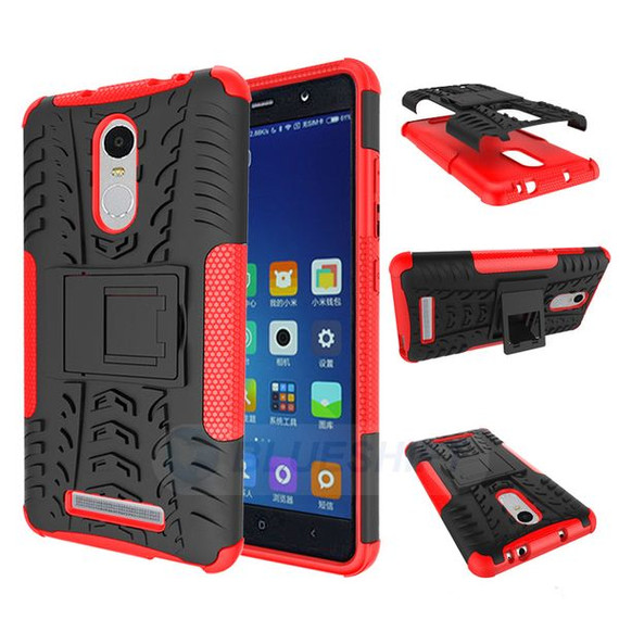 Xiaomi Redmi Note 3 Heavy Duty Case Red