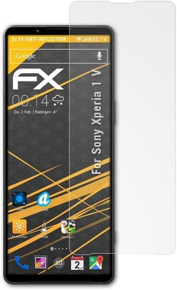 Sony Xperia 1 V         Tempered Glass Screen Protector Black