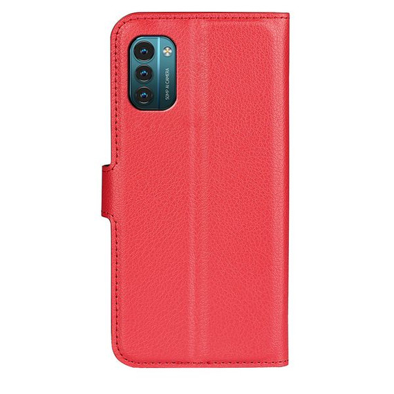 Nokia G21      Pu Wallet Case    [Red]