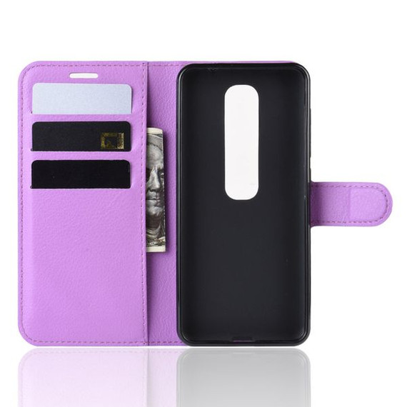 Vodafone Smart N10      Pu Wallet Case    [Purple]