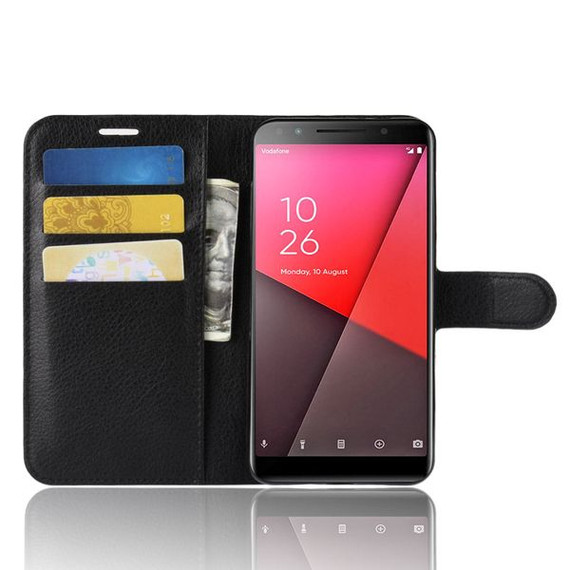 Vodafone Smart N9 Lite      Pu Wallet Case    [Black]