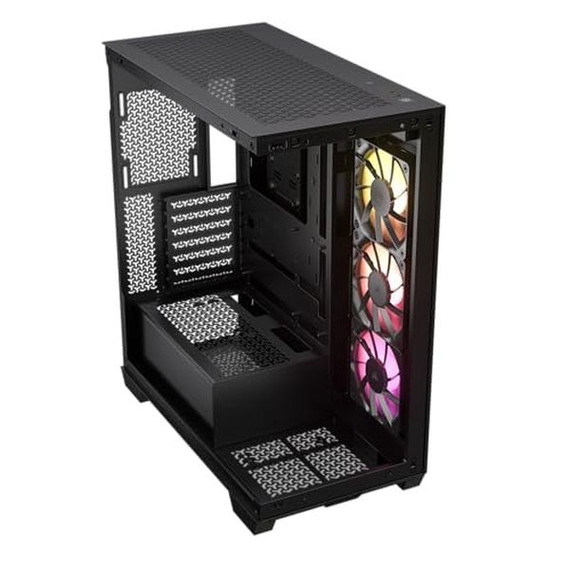 Corsair 3500X Argb Tempered Glass Mid-Tower Pc Case Black Corsair 3500X Argb Tempered Glass Mid-Tower Pc Case Black