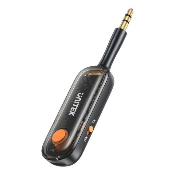UNITEK 2-in-1 Audio Connector for Transmitter & Receiver - 10 Hours Playtime, Dual-Device Pairing, B1111A