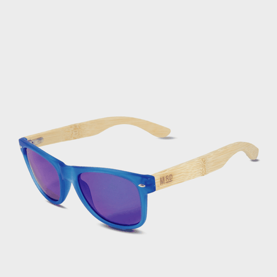 Moana Road 50/50s Sunglasses [Blue w/ Refl Lens - 461]