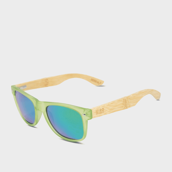 Moana Road 50/50s Sunglasses [Green w/ Refl Lens - 456]