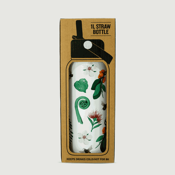 Moana Road Drink Bottle [ Native Flora 1L - 680]