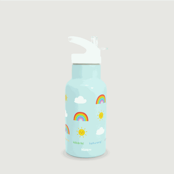 Moana Road Drink Bottle - Kids [ Rainbow 350ml - 661]
