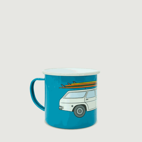 Moana Road Enamel Mug [ Kingswood 1980 - 629a]