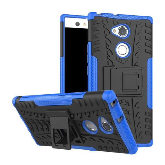 Sony Xperia Xa2 Ultra      Heavy Duty Case    [Blue]