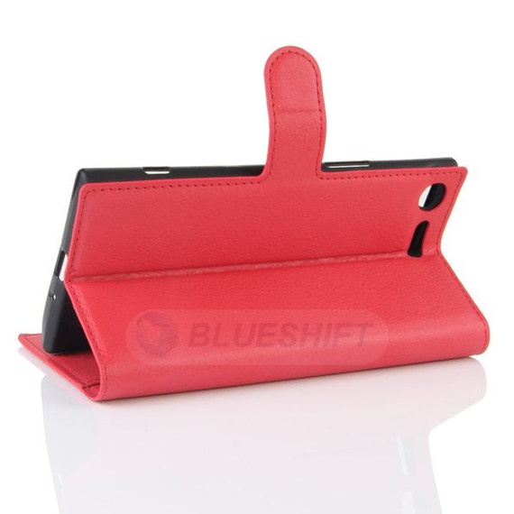 Sony Xperia XZ Premium      PU Wallet Case    [Red]