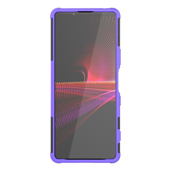 Sony Xperia 1 Iii      Heavy Duty Case    [Purple]