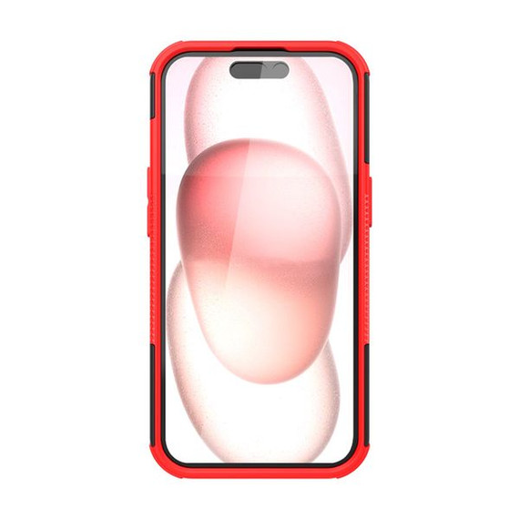 Apple iPhone 15 Heavy Duty Case Red
