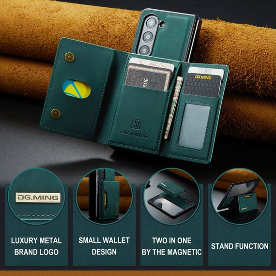 Samsung Galaxy Z Fold 6      Magnetic Wallet    [Green]