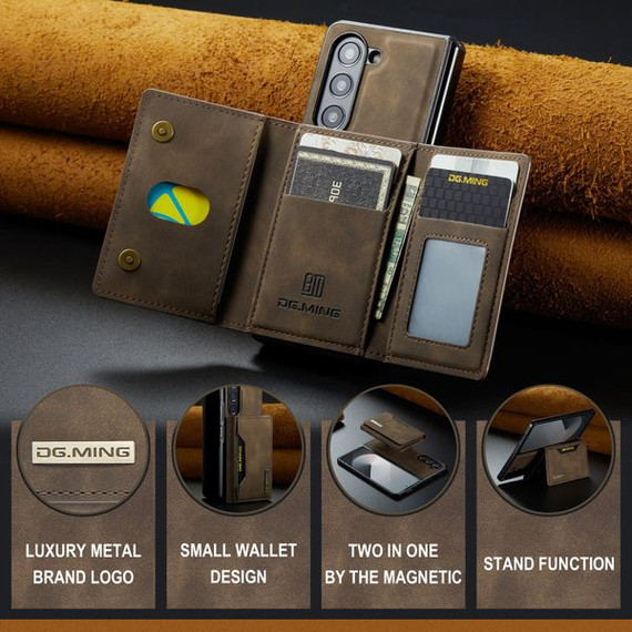 Samsung Galaxy Z Fold 6      Magnetic Wallet    [Coffee]