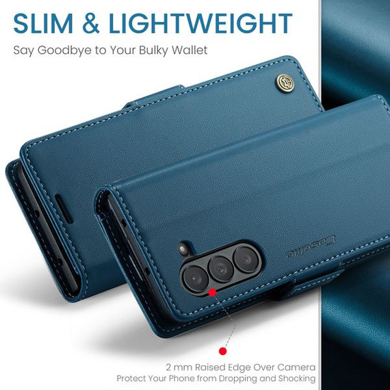 Samsung Galaxy Z Fold 6      Pu Wallet Case    [Navy]