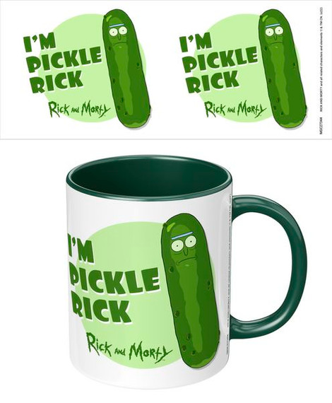 Rick and Morty Pickle Rick Mug