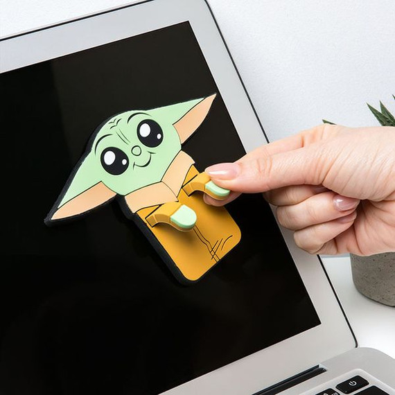 Star Wars Grogu Clip On Screen Cleaner