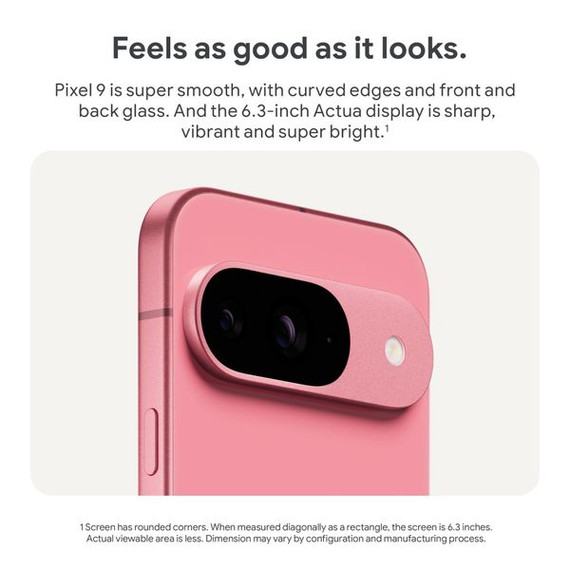 Google Pixel 9 Mobile Phone Japan [ 128GB / 12GB RAM - Peony ]