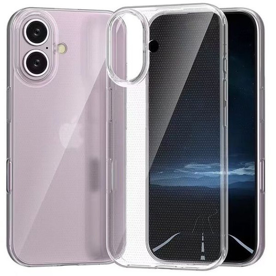 Apple iPhone 16 Plus      Soft Gel Case    [Clear]