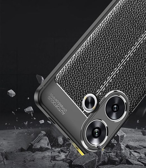 Xiaomi Poco F6      Leather Texture Case    [Black]