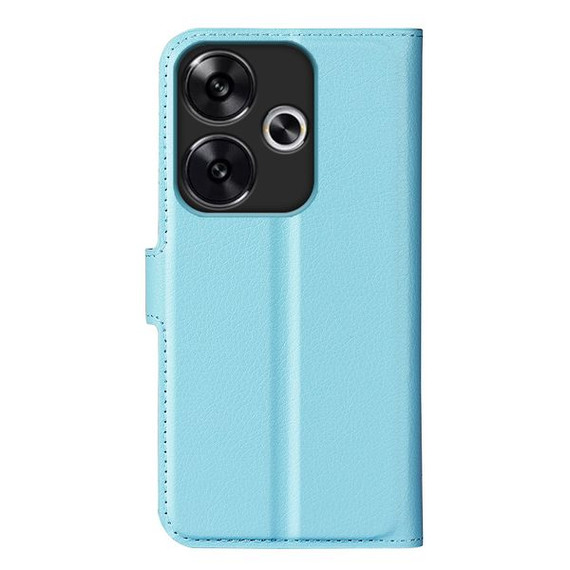 Xiaomi Poco F6      Pu Wallet Case    [Lightblue]