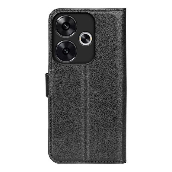 Xiaomi Poco F6      Pu Wallet Case    [Black]