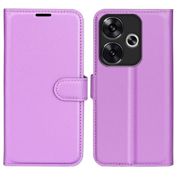 Xiaomi Poco F6      Pu Wallet Case    [Purple]