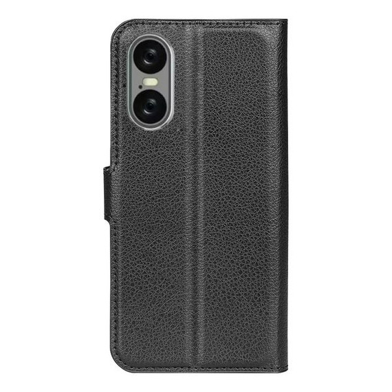 Sony Xperia 10 Vi      Pu Wallet Case    [Black]