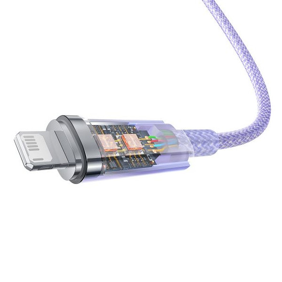 Baseus Usb Type-A To Lightning  [Purple]   [1M]
